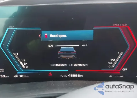 2023 BMW Xm z USA, uszkodzony, nr VIN 5YM23CS00P9R14356